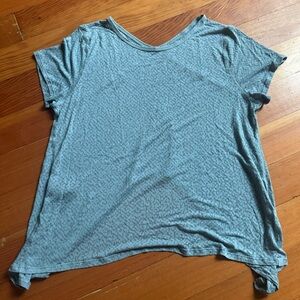 Lululemon Leopard Print Sheer Top
